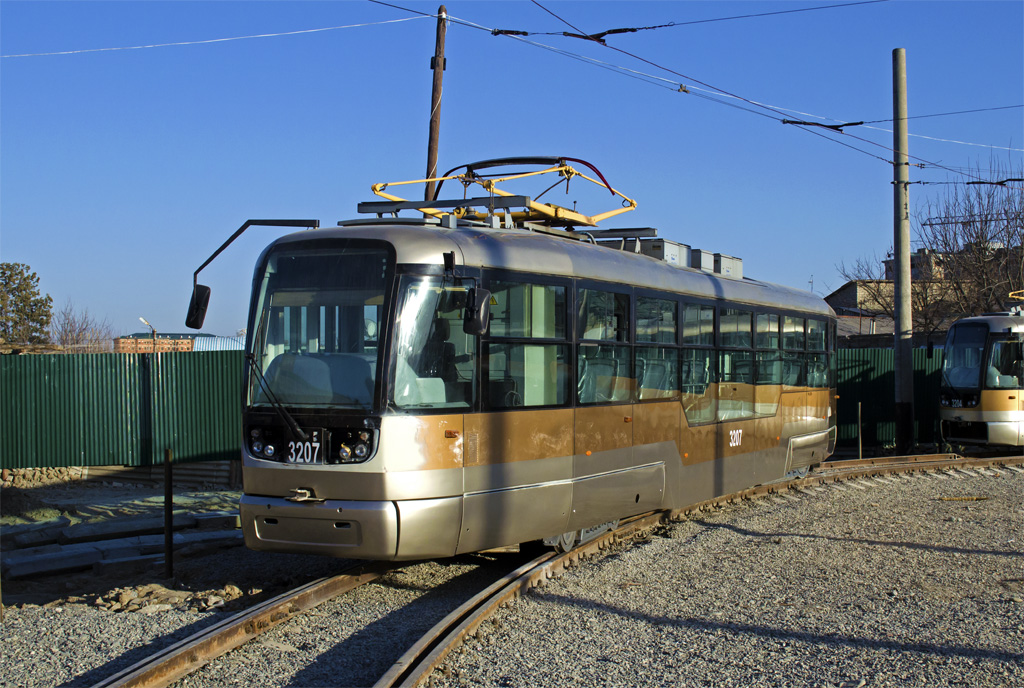 Samarkand, Vario LF.S č. 3207; Samarkand — Tramway Line Construction