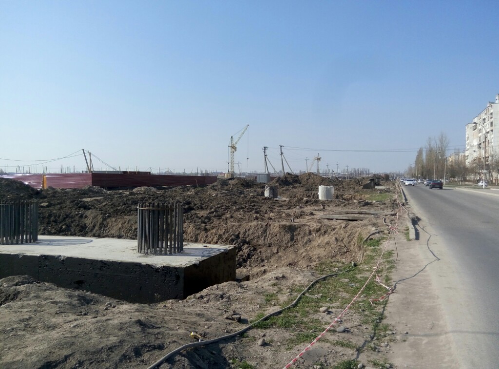 Tachkent — Subway construction