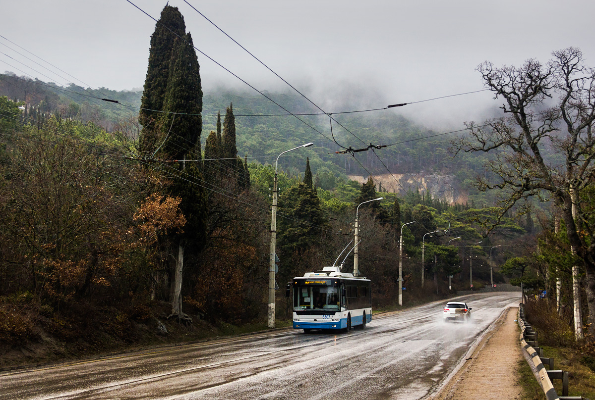 Crimean trolleybus, Bogdan T60111 # 6307