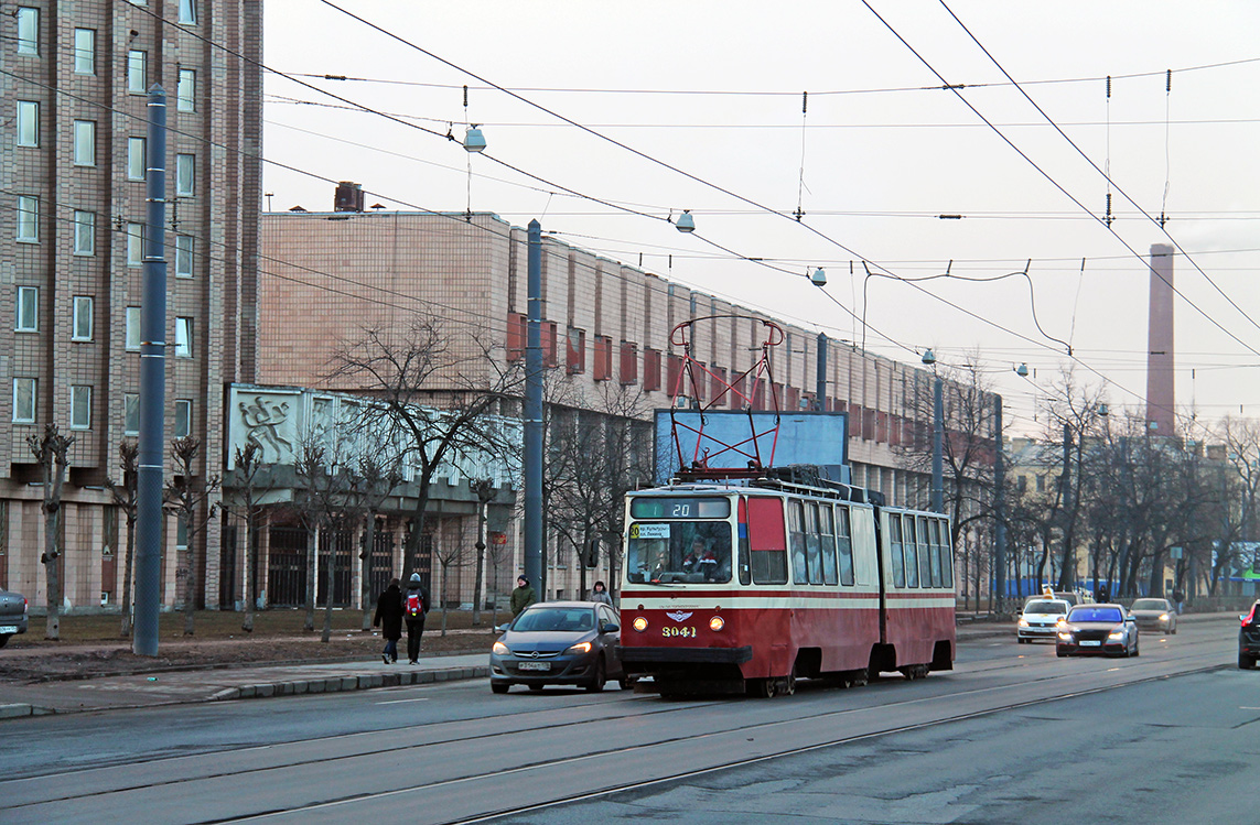 Санкт-Петербург, ЛВС-86К № 3041