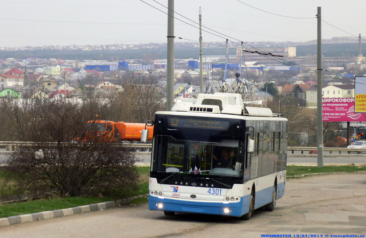 Крымский троллейбус, Богдан Т70110 № 4301