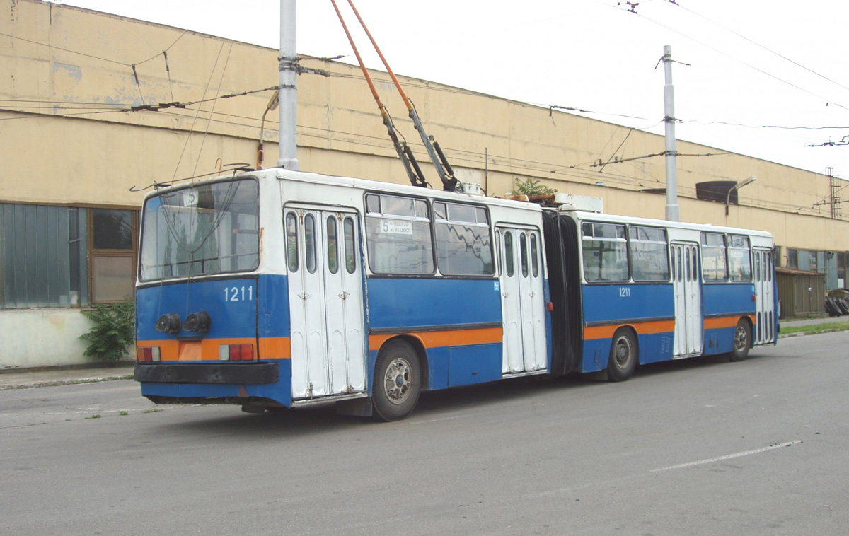 София, Ikarus 280.92 № 1211; София — Исторически снимки — Тролейбуси (1990–2010)