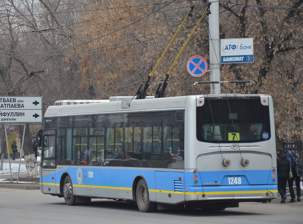 Almaty, YoungMan JNP6120GDZ (Neoplan Kazakhstan) Nr. 1248