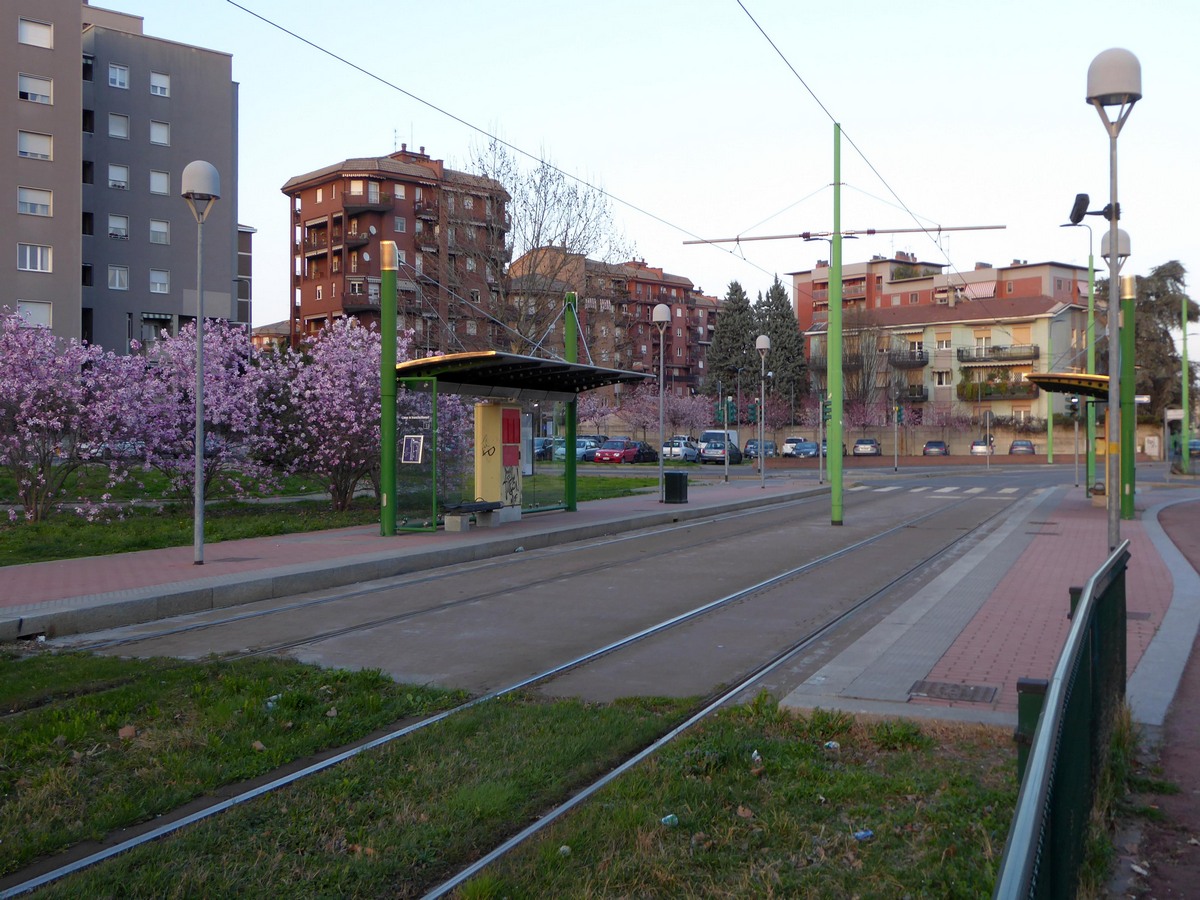 Milán — Tram lines: north