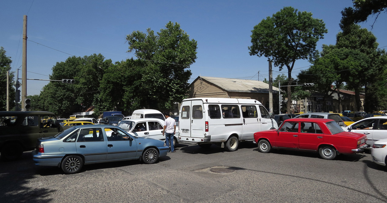 Samarkand — Former trolleybus lines