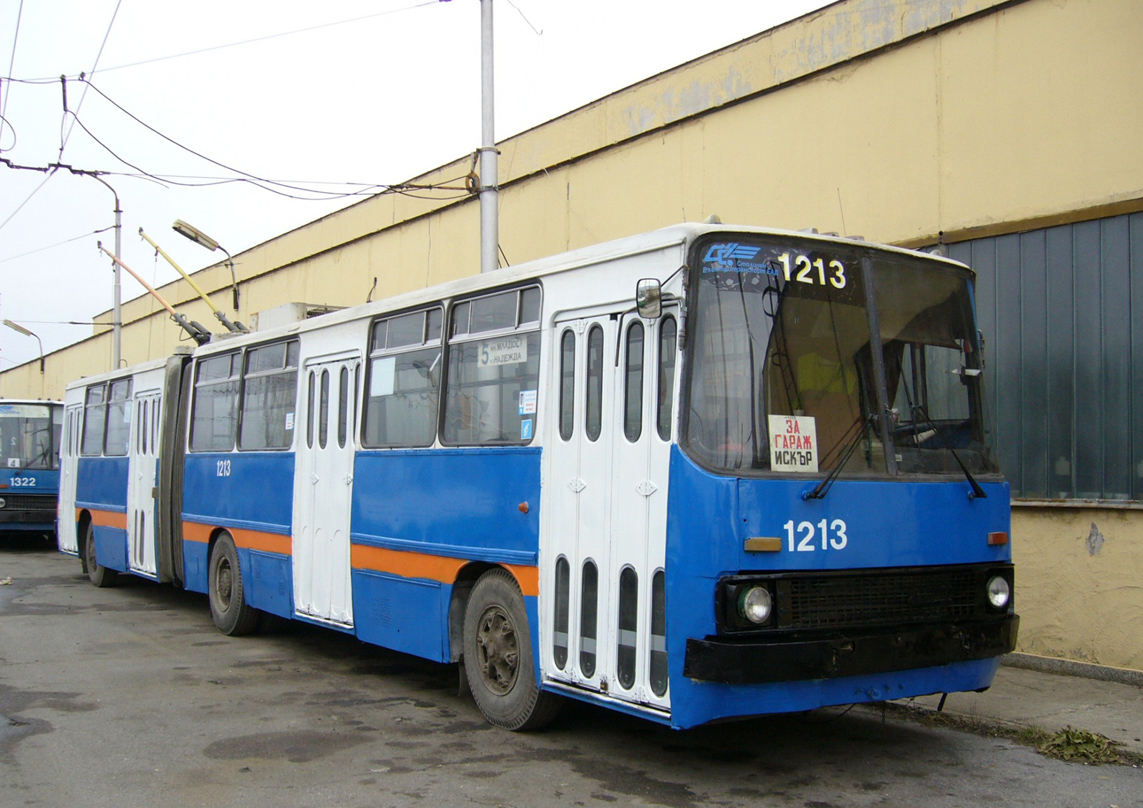 София, Ikarus 280.92 № 1213; София — Исторически снимки — Тролейбуси (1990–2010)