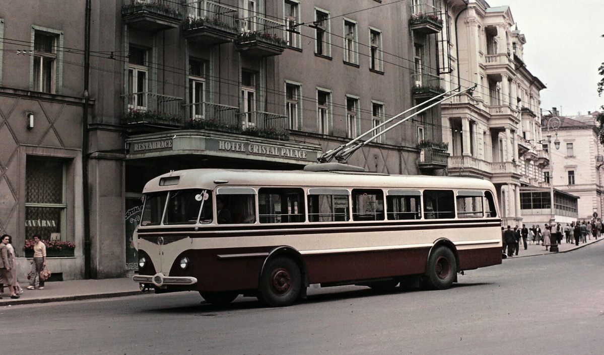 Mariánské Lázně, Škoda 8Tr1 № 7; Mariánské Lázně — Old photos • Staré fotografie