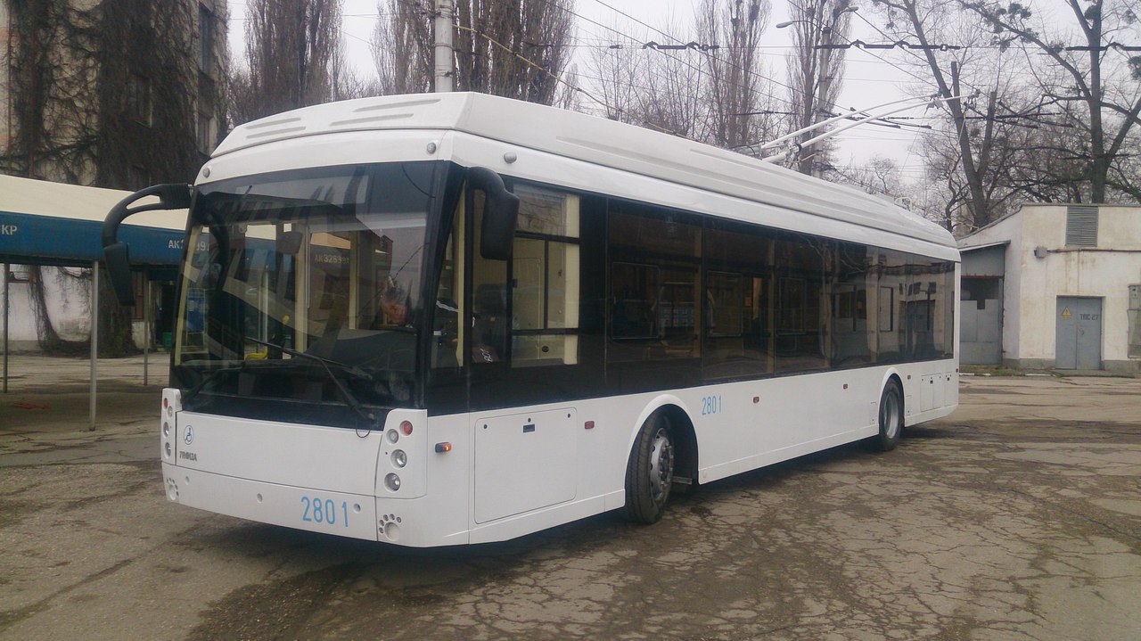 Trolleybus de Crimée, Trolza-5265.03 “Megapolis” N°. 2801
