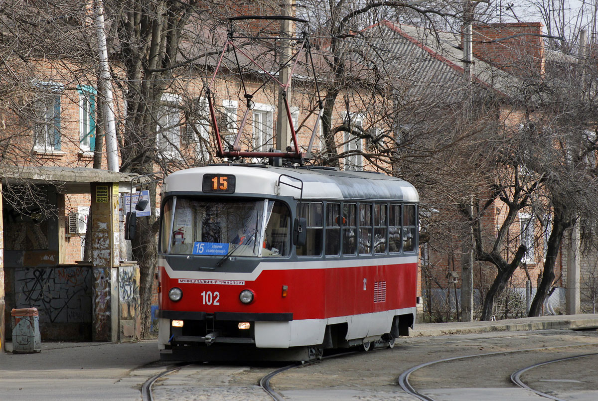 Краснодар, Tatra T3SU КВР МРПС № 102