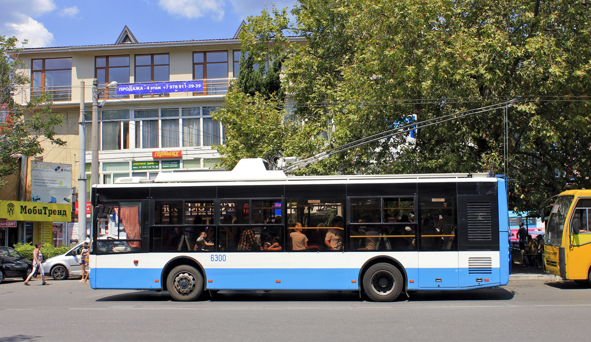 Crimean trolleybus, Bogdan T60111 # 6300
