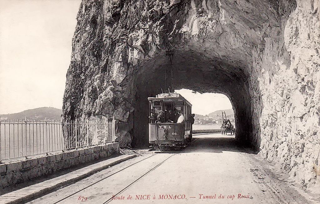 Ницца, Двухосный моторный Saint-Denis № 66; Ницца — Старые фотографии