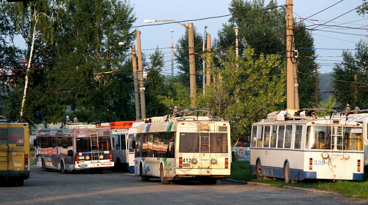 Tomsk, BKM 321 № 390; Tomsk, BKM 321 № 412; Tomsk, AKSM 101A № 339