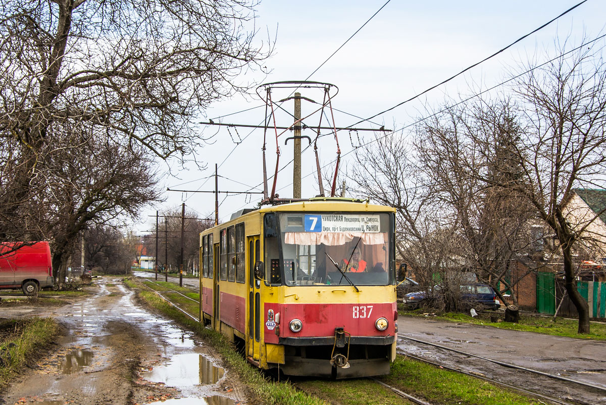 Rostov Doni ääres, Tatra T6B5SU № 837