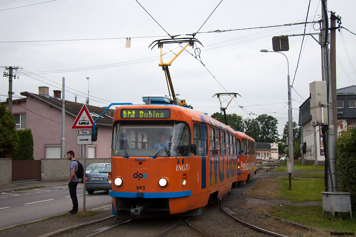 Ostrava, Tatra T3R.P № 983