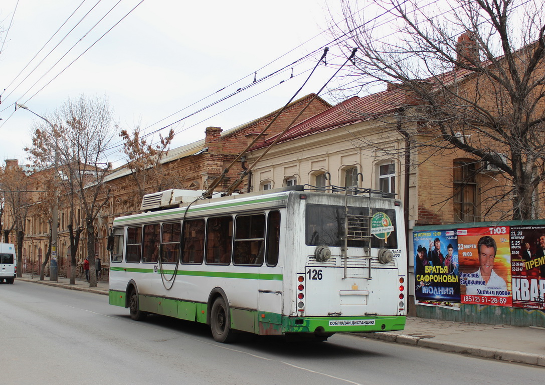 Astrakhan, LiAZ-5280 N°. 126