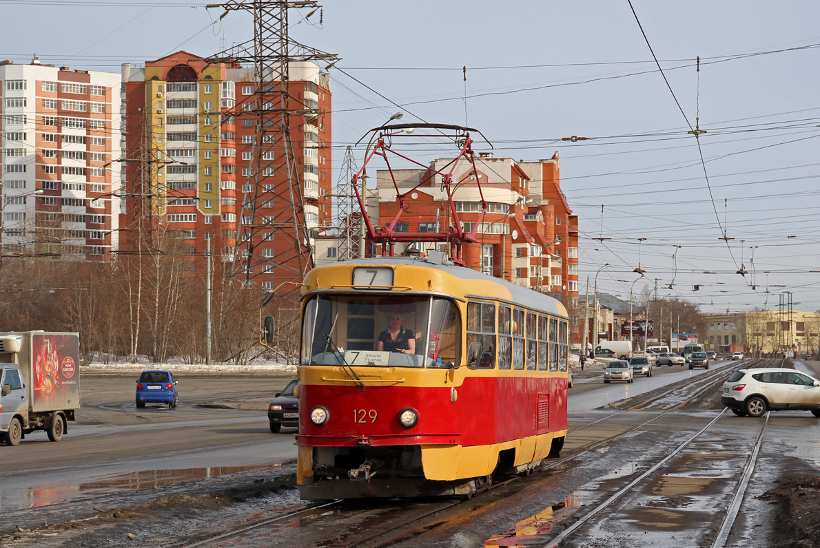 Yekaterinburg, Tatra T3SU № 129