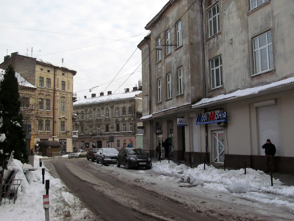 Lviv — Remains of electric transport infrastructure