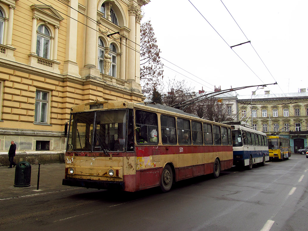 Lviv, Škoda 14Tr02/6 № 531