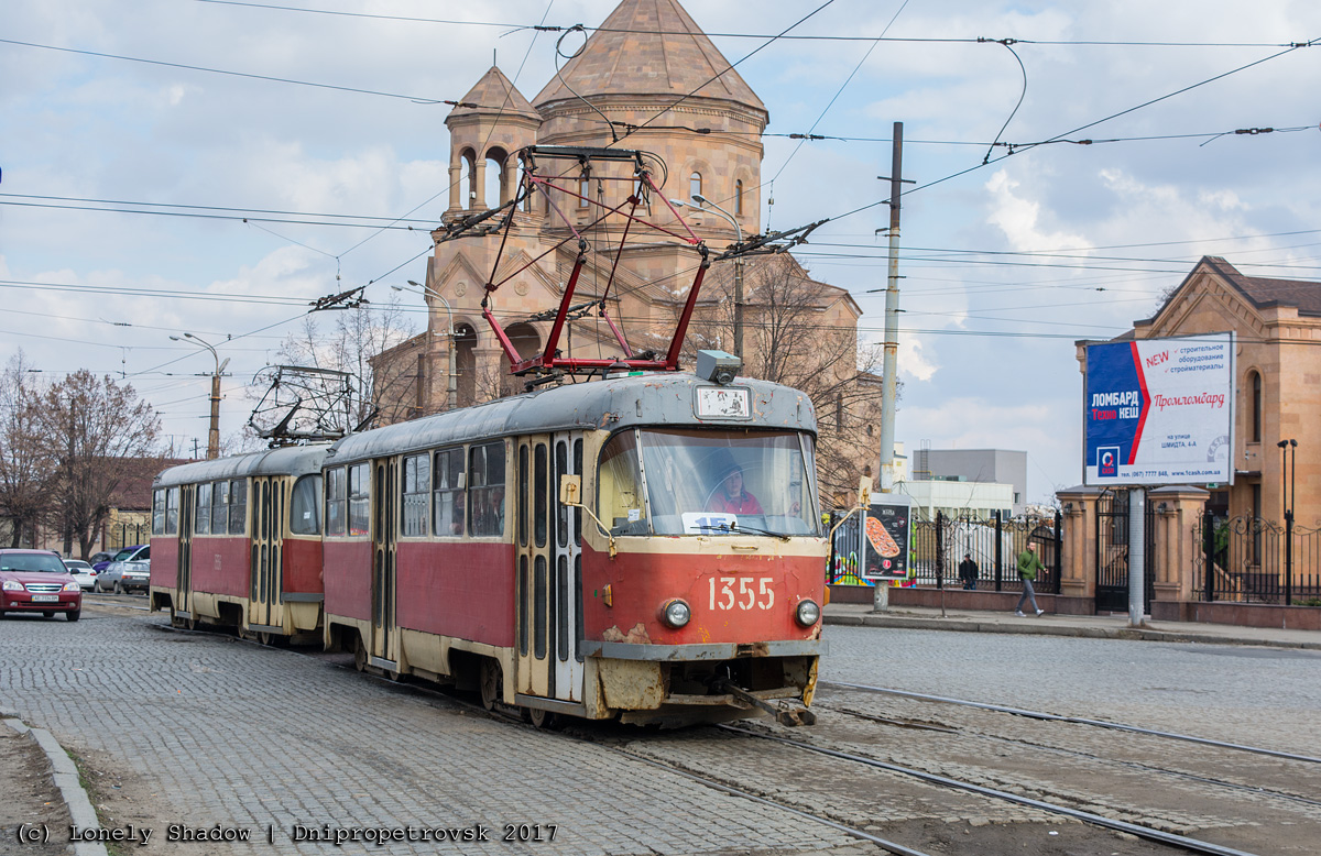 Dnipro, Tatra T3SU № 1355