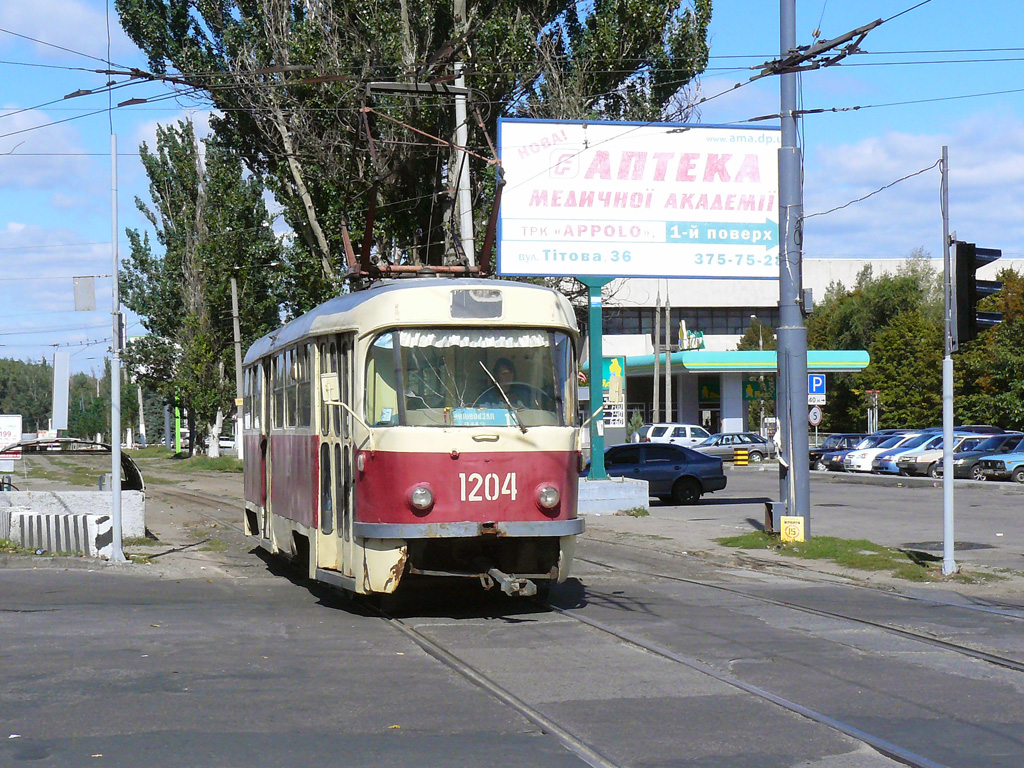 Днепър, Tatra T3SU № 1204