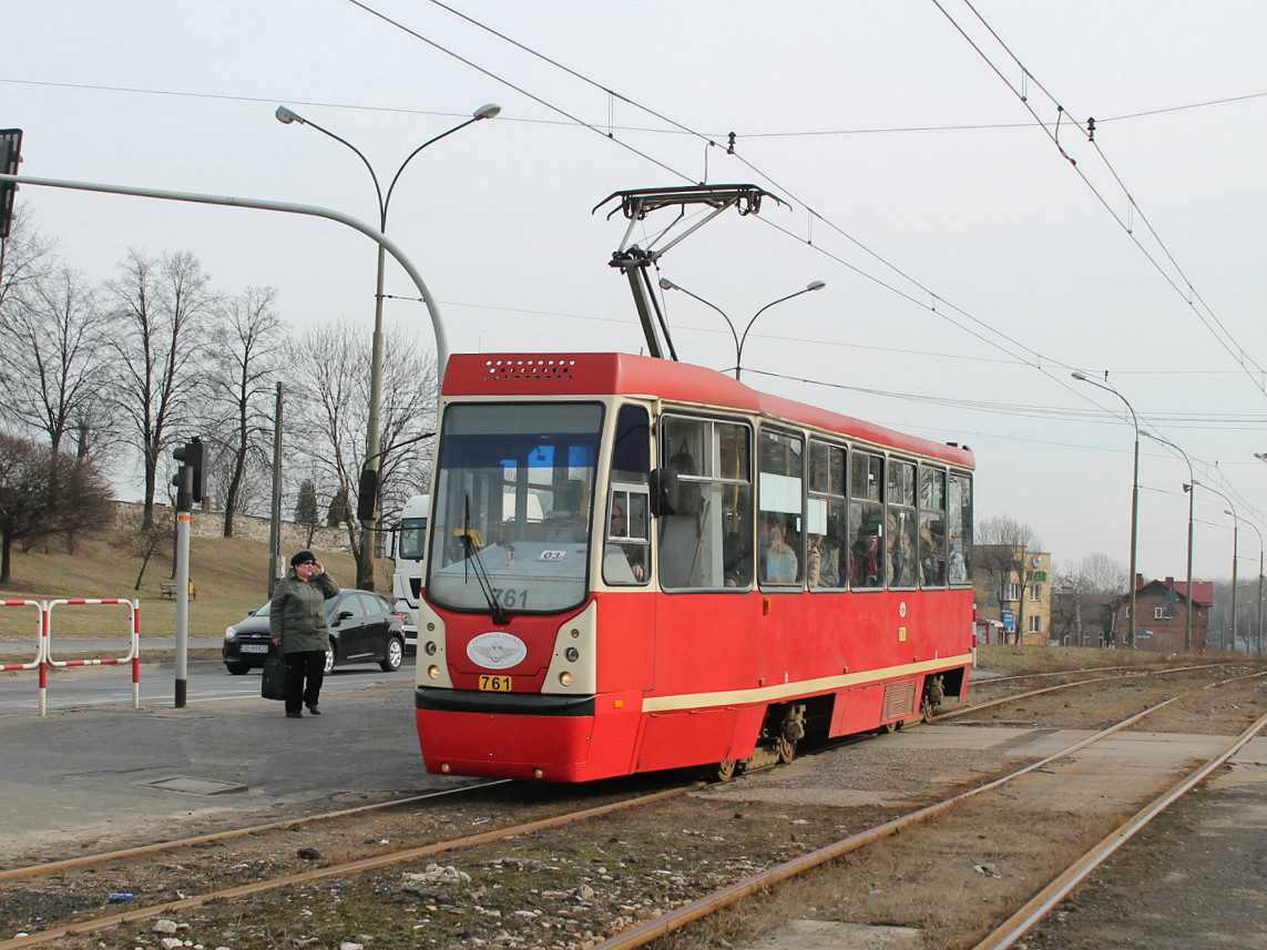 Silesia trams, Konstal 105N-2K # 761