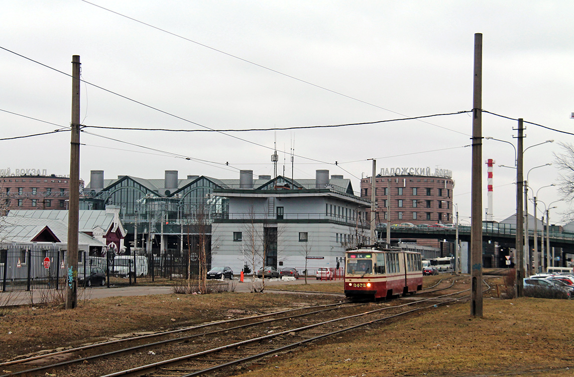 Sankt-Peterburg — Tram lines and infrastructure