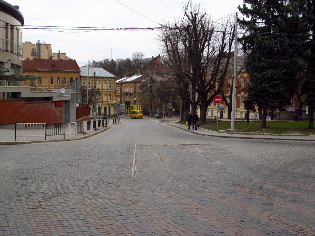 Lvov — Remains of electric transport infrastructure