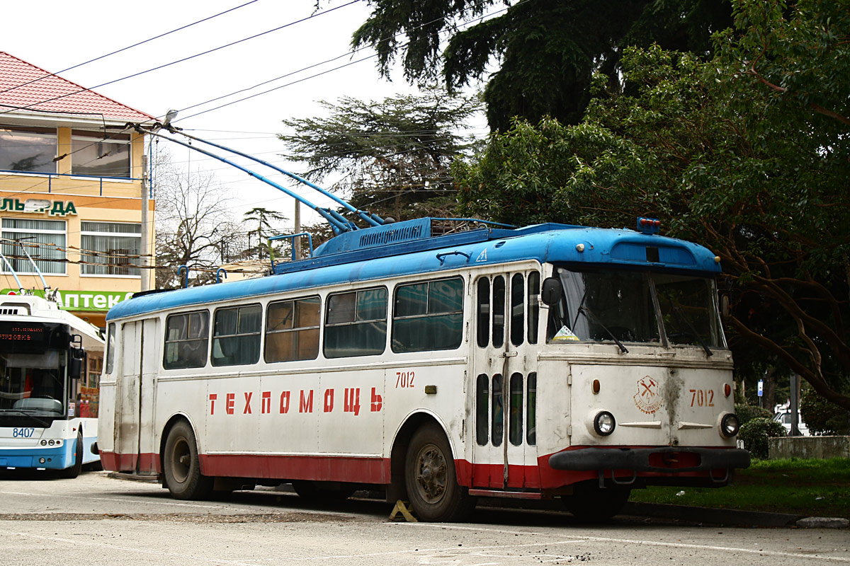 Crimean trolleybus, Škoda 9TrH27 № 7012