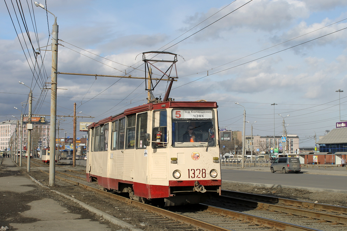 Chelyabinsk, 71-605 (KTM-5M3) № 1328