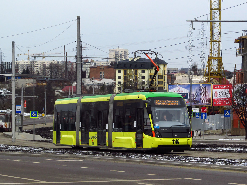 Lviv, Electron T3L44 № 1187
