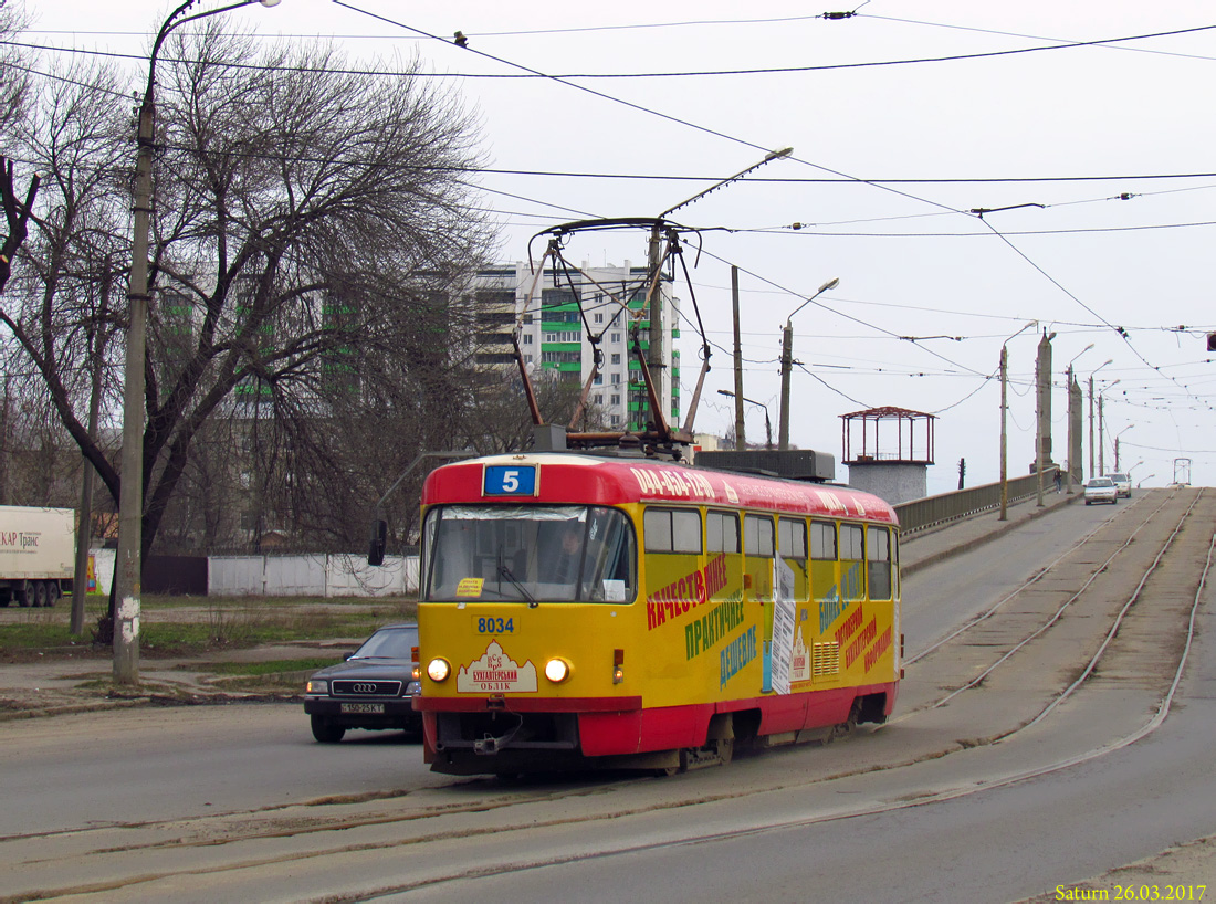Харків, Tatra T3M № 8034