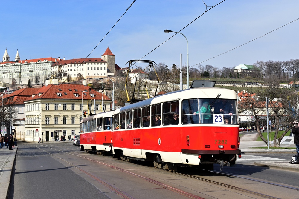 Прага, Tatra T3SUCS № 7282