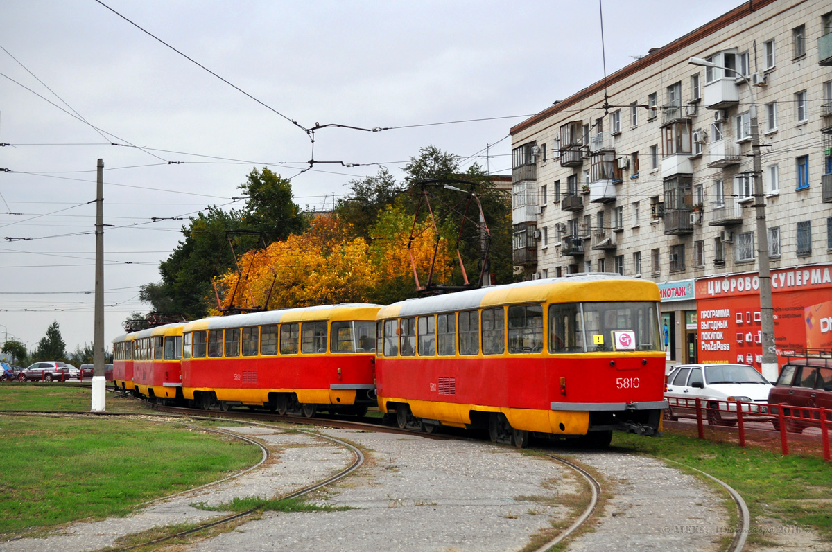 Volgograd, Tatra T3SU č. 5810; Volgograd, Tatra T3SU č. 5809