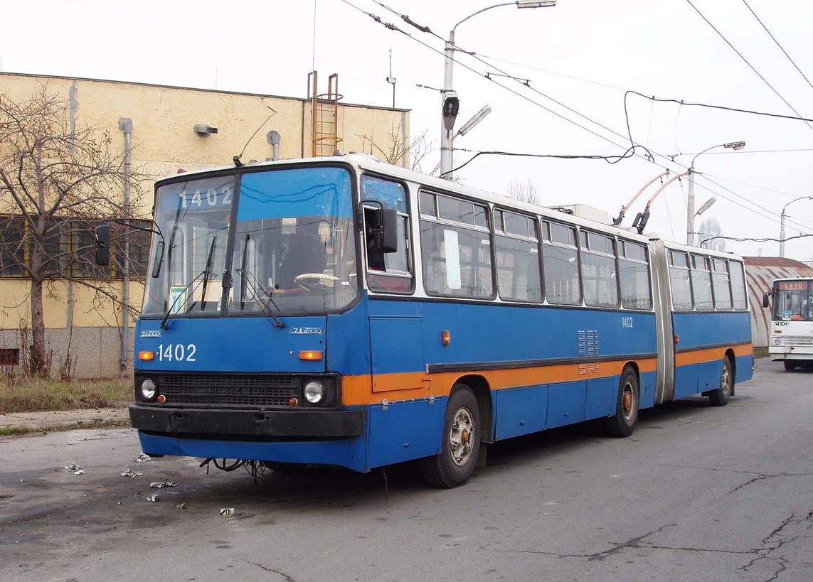 София, Ikarus 280.92 № 1402; София — Исторически снимки — Тролейбуси (1990–2010)