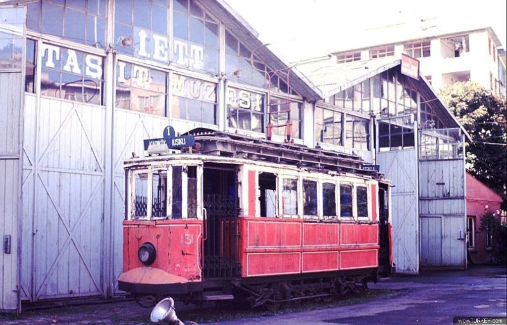 Стамбул, Двухосный моторный Franco-Belge № 131; Стамбул — Исторические фотографии — Музей трамваев и транспорта İETT (1967-1981)