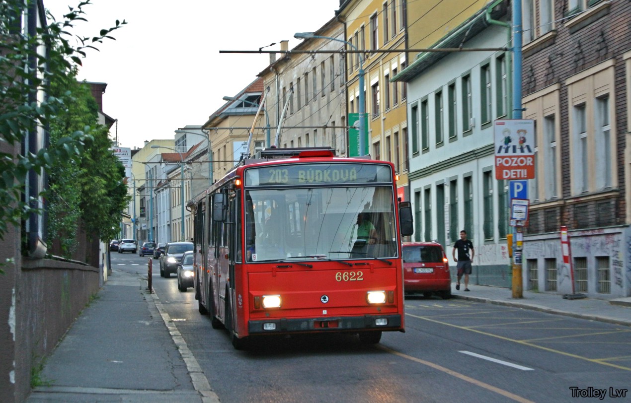 Братислава, Škoda 15Tr13/6M № 6622