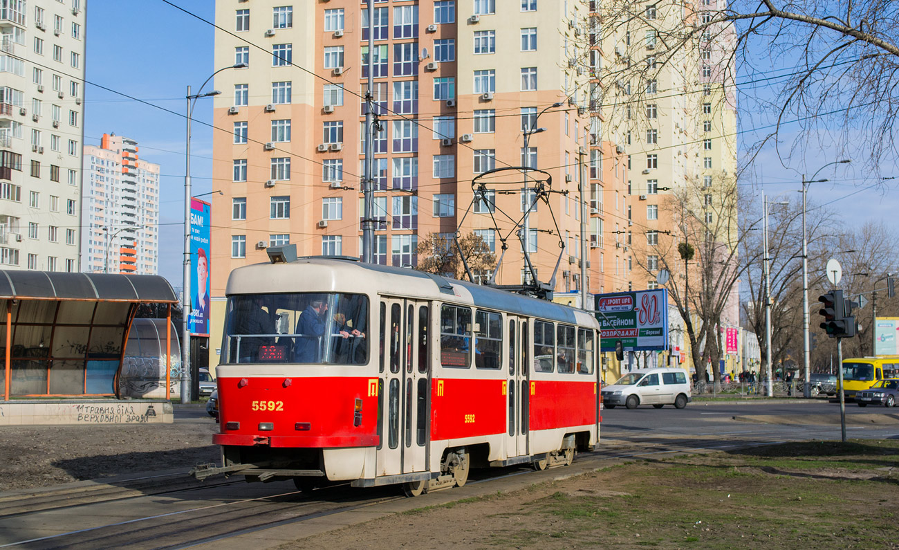 Kyiv, Tatra T3SUCS № 5592