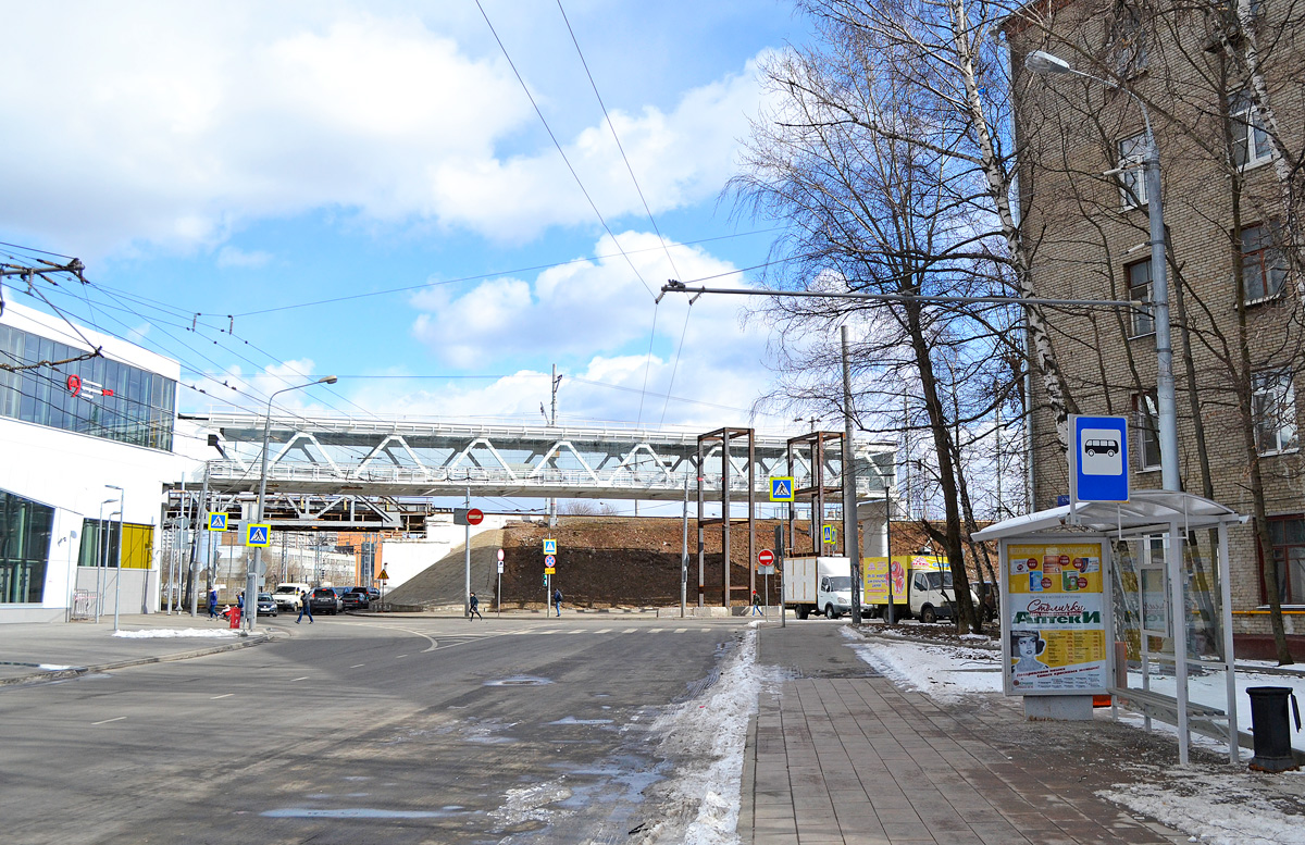 Maskva — Stop shelters, informational announcements, navigation elements; Maskva — Trolleybus lines: Northern Administrative District