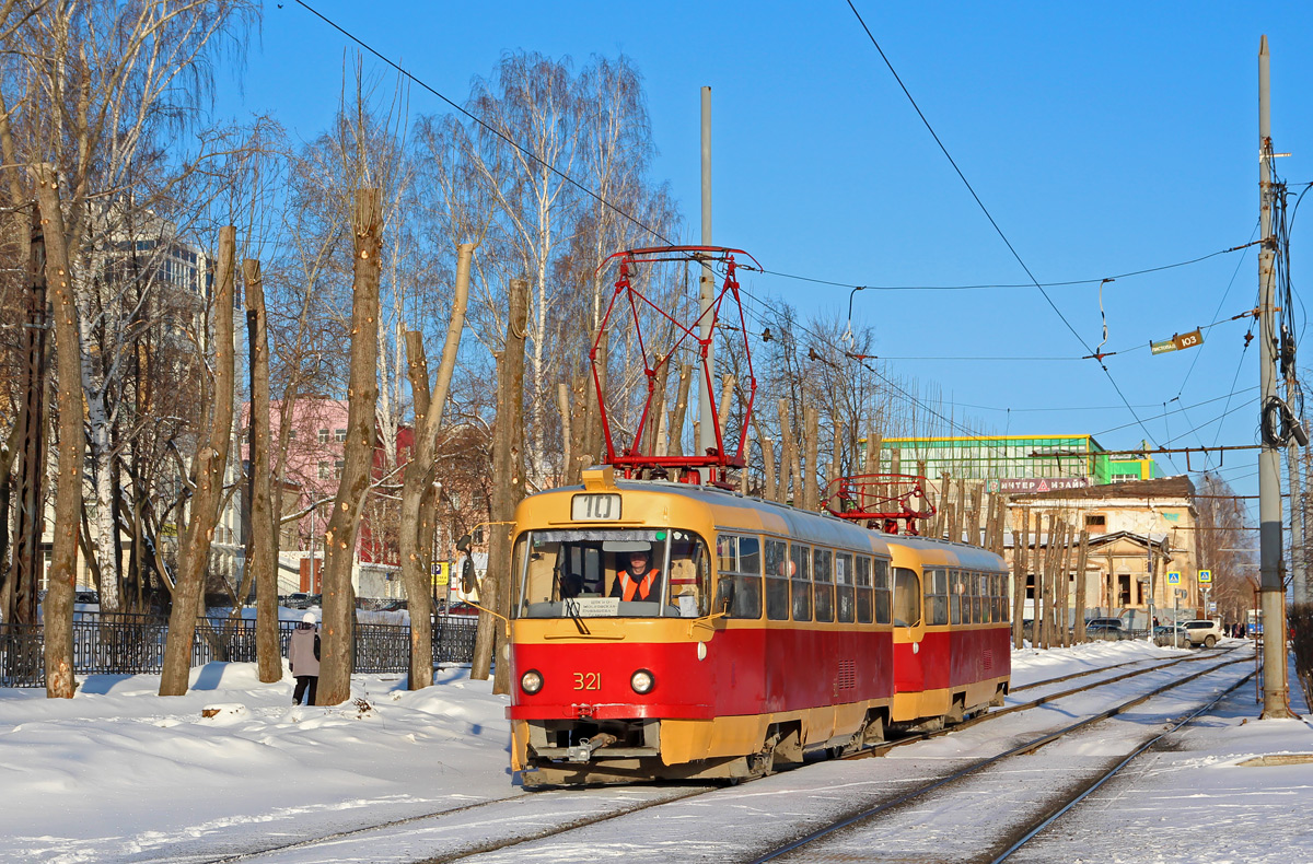 Екатеринбург, Tatra T3SU № 321