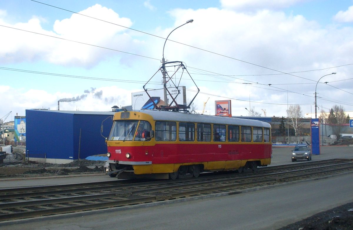 Barnaoul, Tatra T3SU N°. 1115