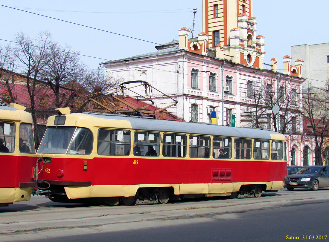 Kharkiv, Tatra T3SU č. 482