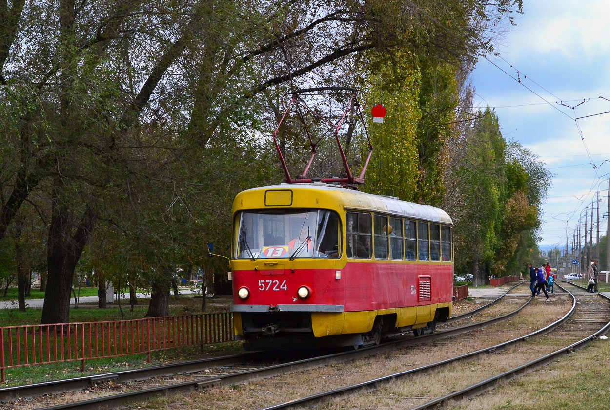 Волгоград, Tatra T3SU № 5724