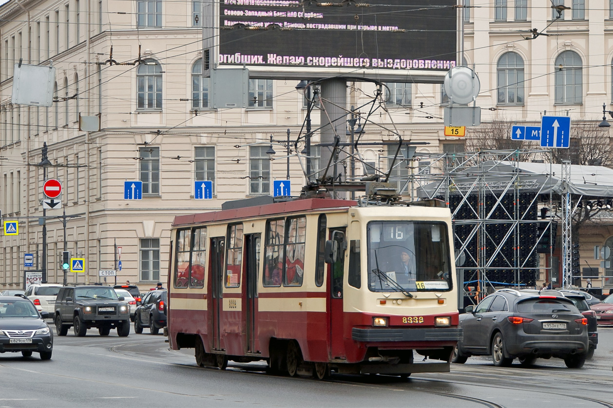 Санкт-Петербург, 71-134К (ЛМ-99К) № 8332