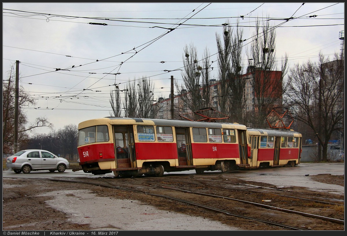 Kharkiv, Tatra T3SU № 514; Kharkiv — Incidents