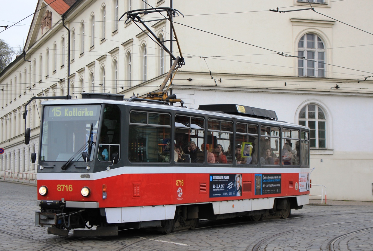 Prague, Tatra T6A5 № 8716