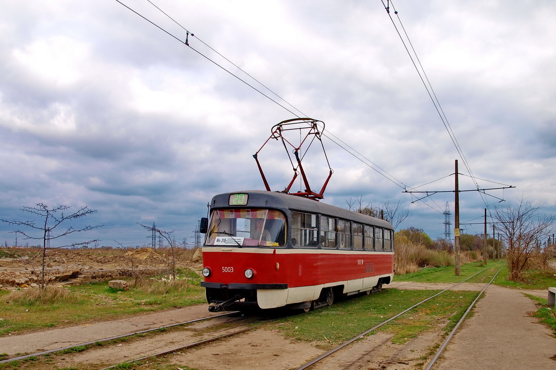 Одесса, Tatra T3SU № 5003; Одесса — Трамвайные линии: Хаджибейский лиман