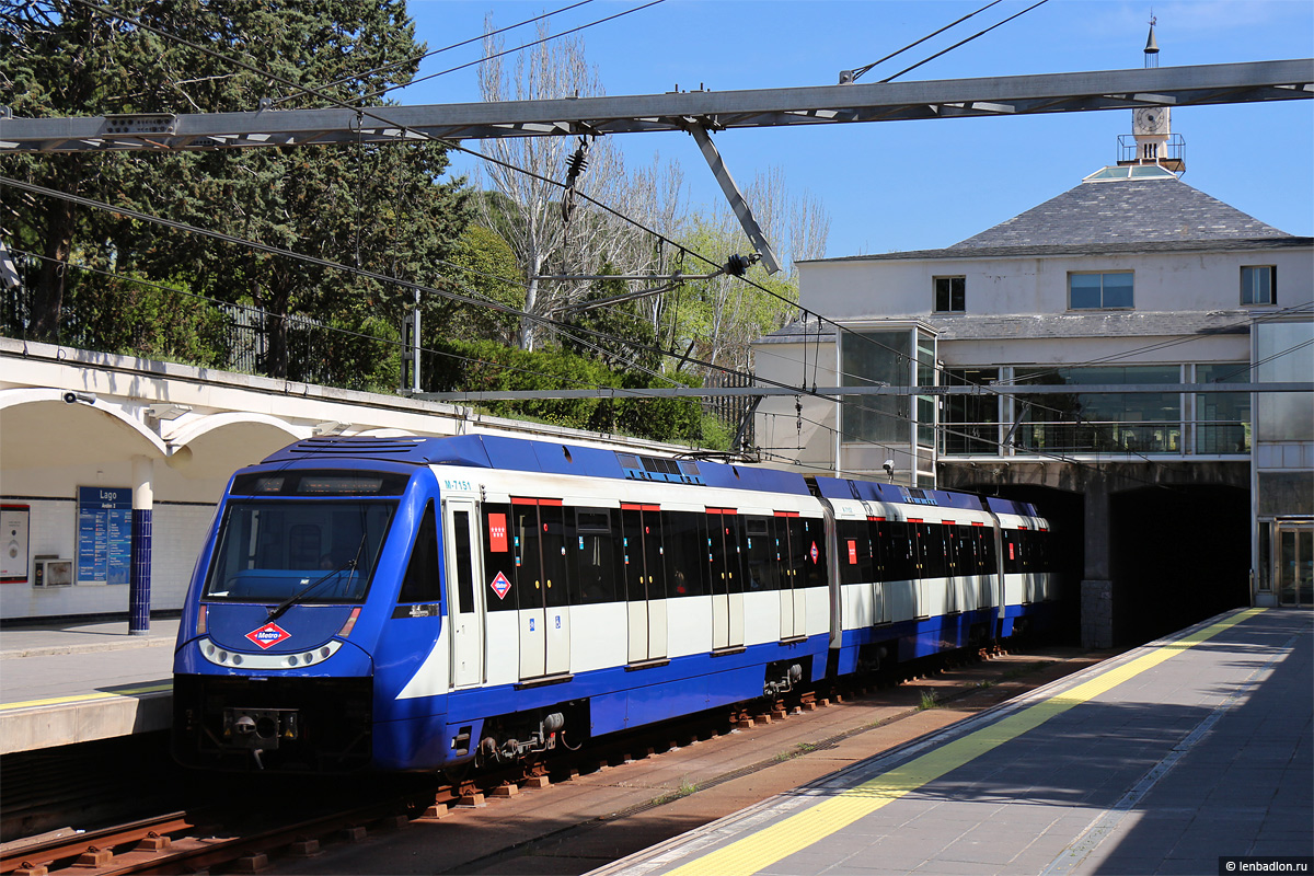 Madrid, CAF Madrid Serie 7000 MT № M-7151