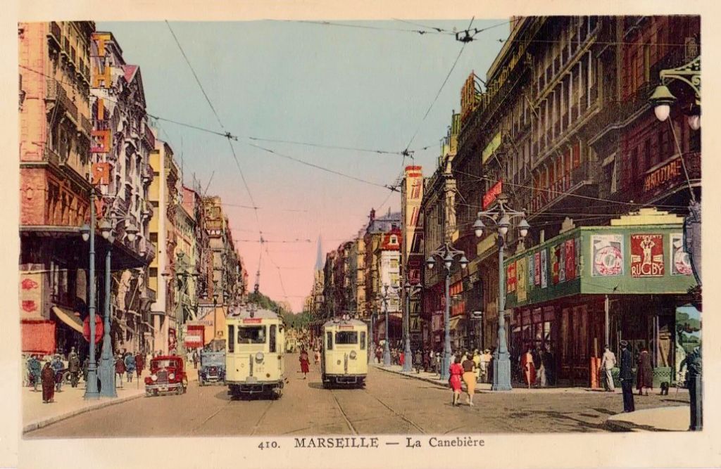 Marseille — Tramway — Old photos