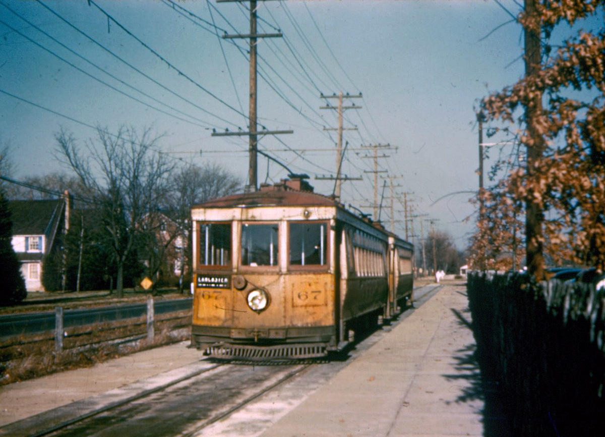 Lancaster, PA, Cincinnati 4-axle motor car č. 67