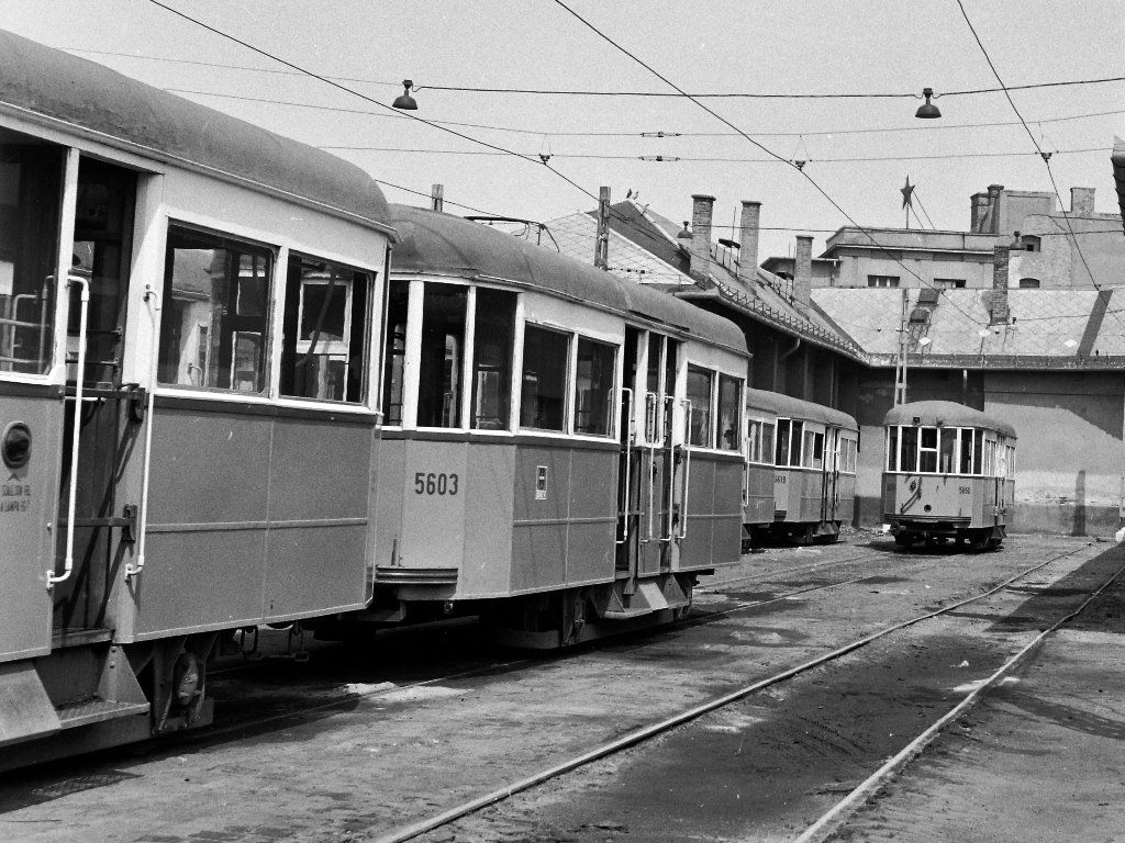 Будапешт, Ganz DP № 5603; Будапешт, Ganz DVP № 5650; Будапешт — Трамвайные депо
